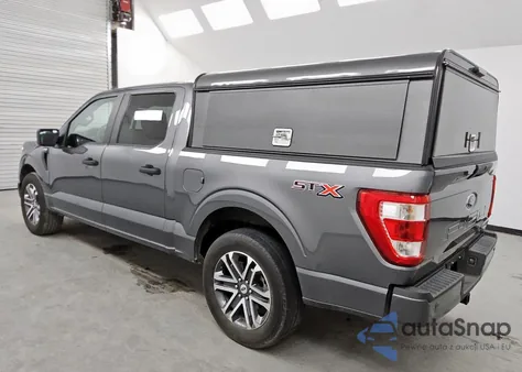 2021 Ford F150 Supercrew из США, поврежденный, VIN 1FTEW1CPXMFC47614